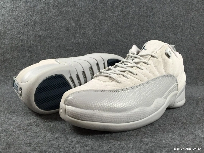 Cheap LUCY Low 12 Jordan Air 308317-002 Grey Suede 0819